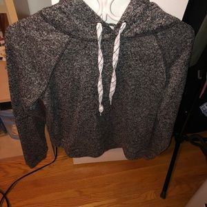 3 for $10 💕 Dark grey lite weight hoodie